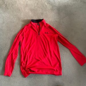 UA long sleeve quarter zip